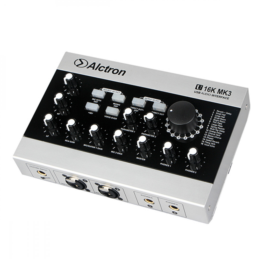U16K-MK3 Звуковая карта USB, 24 бит/96 кГц, Alctron