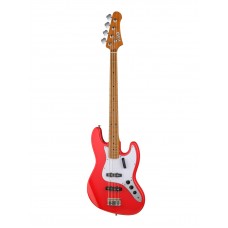 VJB4-RD Бас-гитара, красная, VIVA