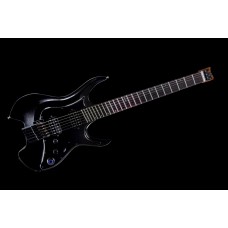 W800-WING-800-PBK Электрогитара безголовая с встроенным процессором, черная, GTRS