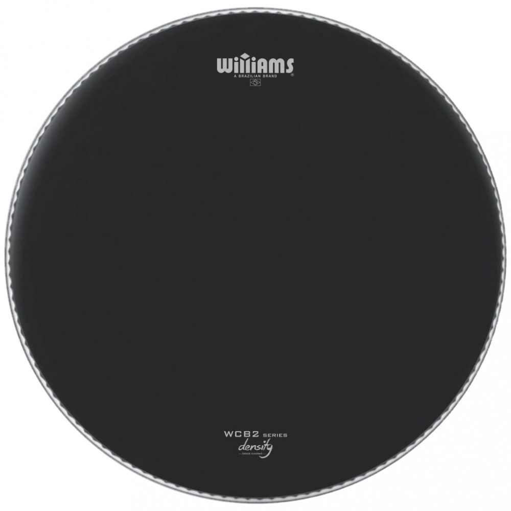 WCB2-10MIL-06 Density Black Series Пластик для том-барабана 6", с покрытием, черный, Williams