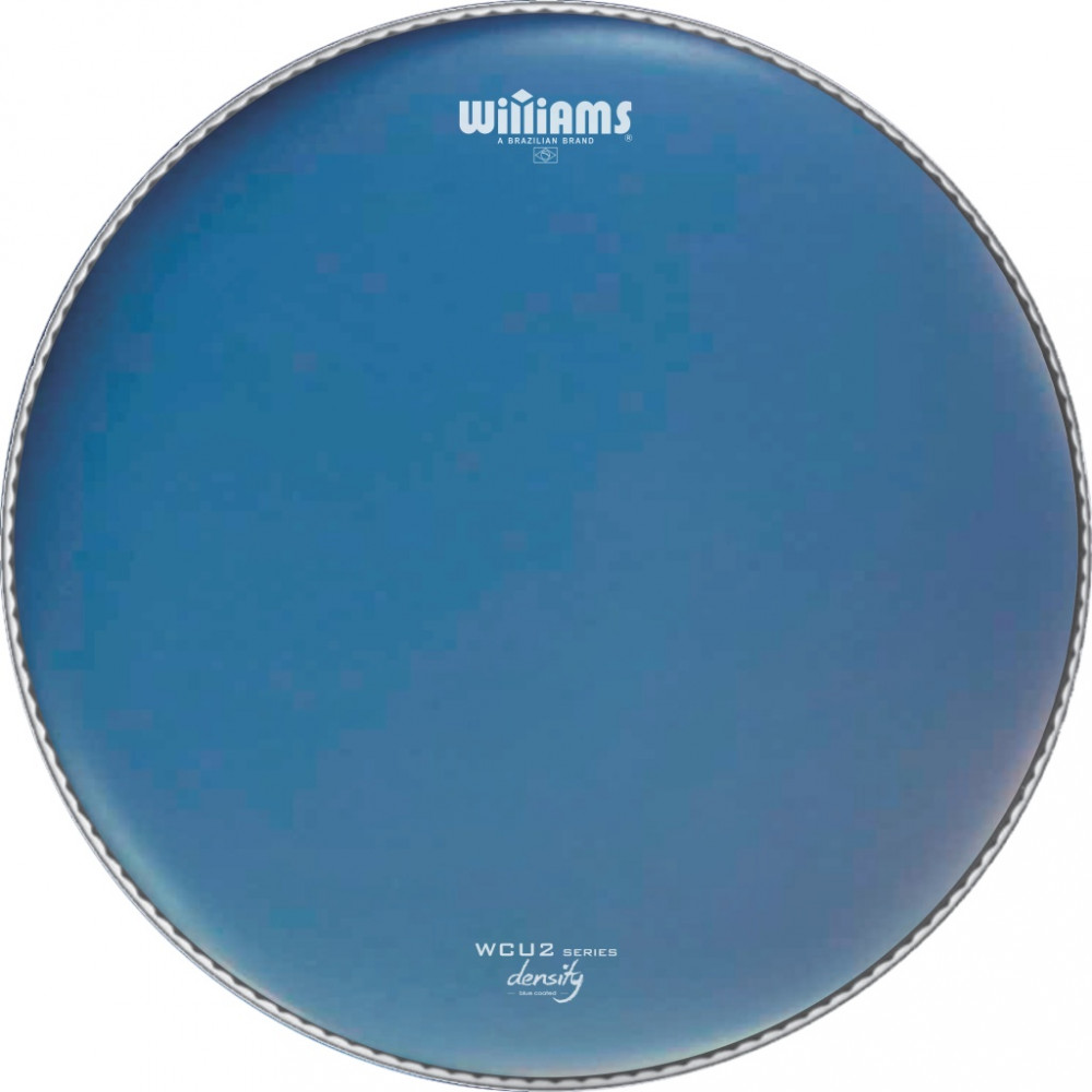 WCU2-10MIL-18 Density Blue Series Пластик для бас-барабана 18", с покрытием, синий, Williams