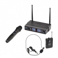WF-D290HP Беспроводная микрофонная система, ручной и головной микрофон, Soundsation