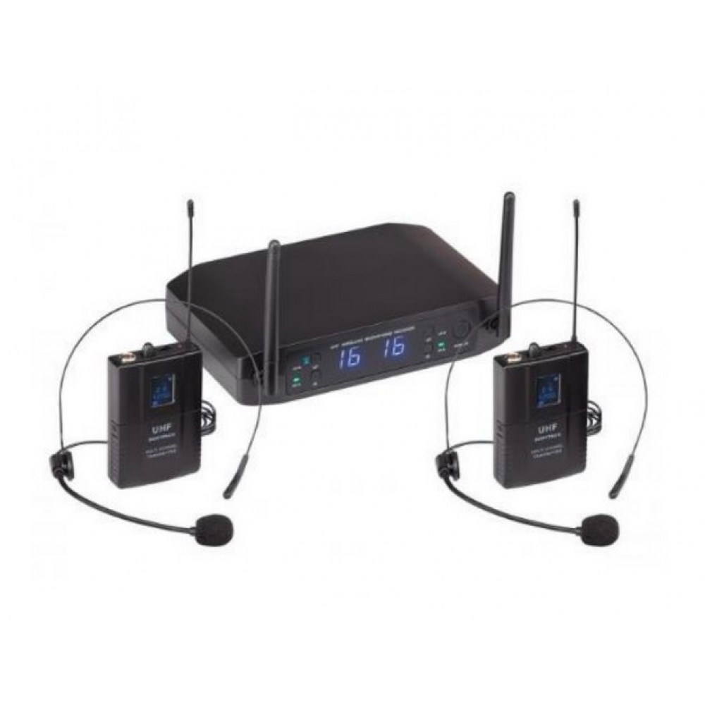 Беспроводная микрофонная система Soundsation WF-U216PP, 2 головных микрофона