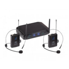 Беспроводная микрофонная система Soundsation WF-U216PP, 2 головных микрофона