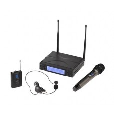 WF-U2302HP Беспроводная микрофонная система, ручной и головной микрофон, Soundsation