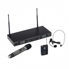 WF-U2602HP Беспроводная микрофонная система, ручной и головной микрофон, Soundsation