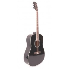WG-4111-BK Гитара акустическая, черная, Mirra