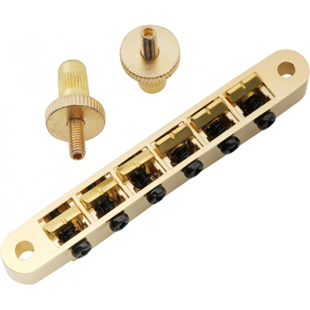 WOGB1-GD M Series Бридж Tune-O-Matic, золото, Wilkinson