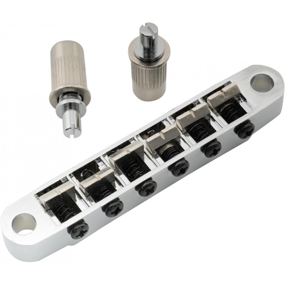 WOGB2-CR M Series Бридж Tune-O-Matic, хром, Wilkinson