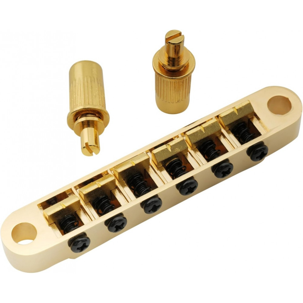 WOGB2-GD M Series Бридж Tune-O-Matic, золото, Wilkinson