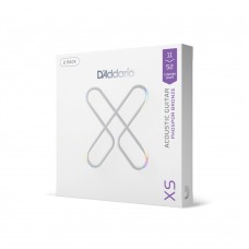 XSAPB1152-2P Струны для акустической гитары, фосфорная бронза, 11-52, 2 комплекта, D'Addario