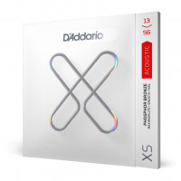 Комплект струн для акустической гитары D'Addario XSAPB1356 XS, фосфорная бронза, 13-56