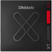 Комплект струн для акустической гитары D'Addario XTAPB1356 XT, фосф.бронза, 13-56, с покрытием