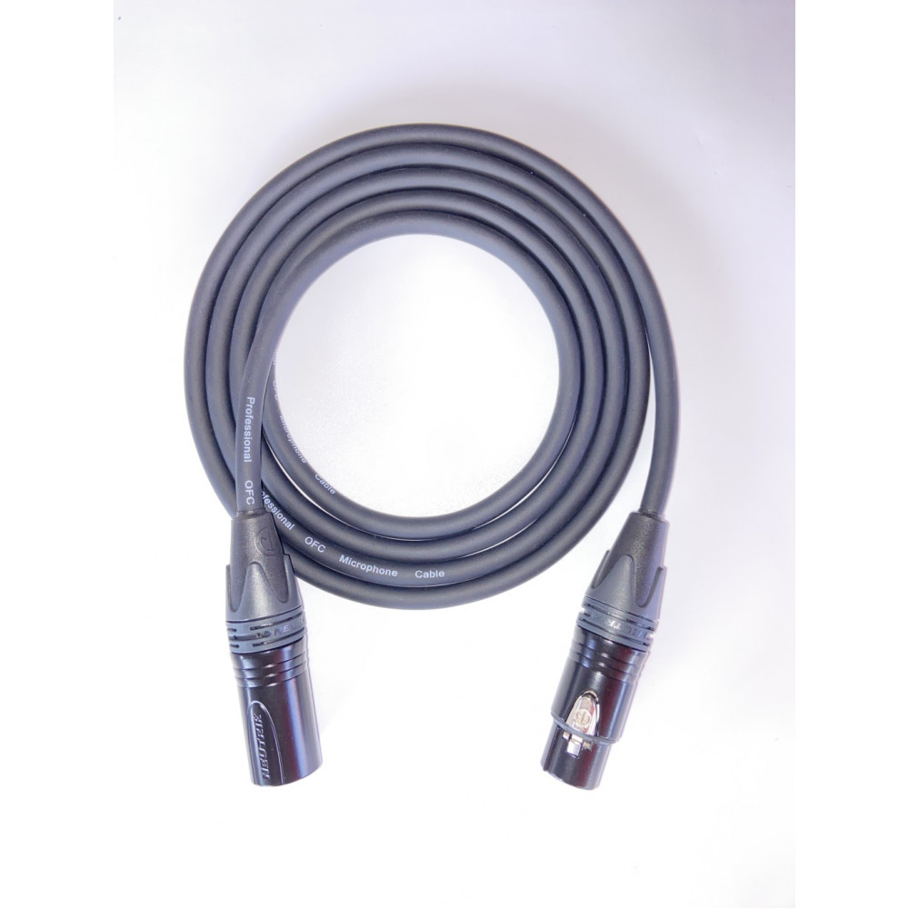 YES-MC001NE-1.8m Кабель микрофонный с разъёмами Neutrik, 1.8м, YES