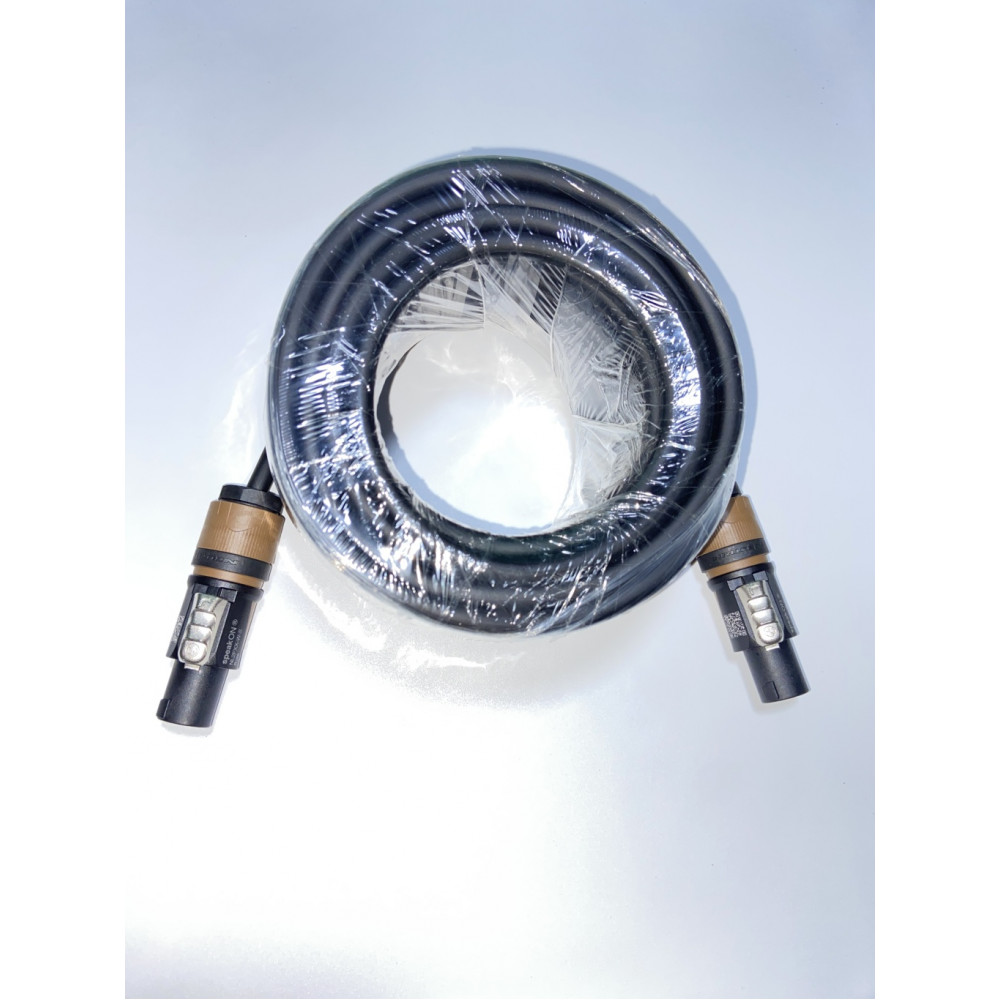 YES-SP001NE-20m Кабель акустический с разъёмами Neutrik Speakon, 20м, YES