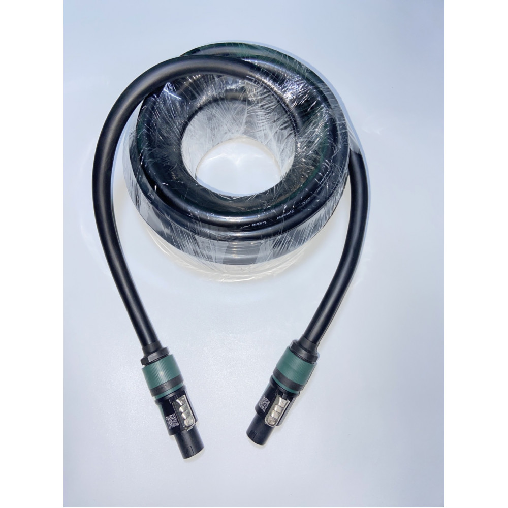 YES-SP002NE-10m Кабель акустический с разъёмами Neutrik Speakon, 10м, YES